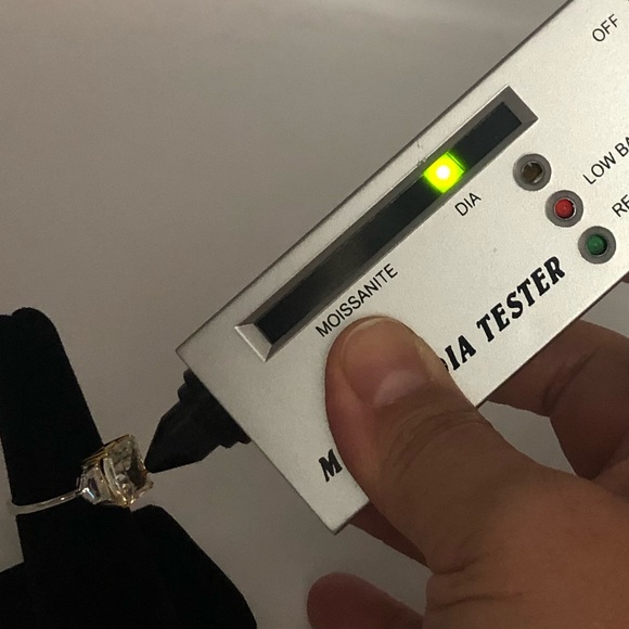 4ct Radiant Cut Champagne Ring - Picture 9 of 14